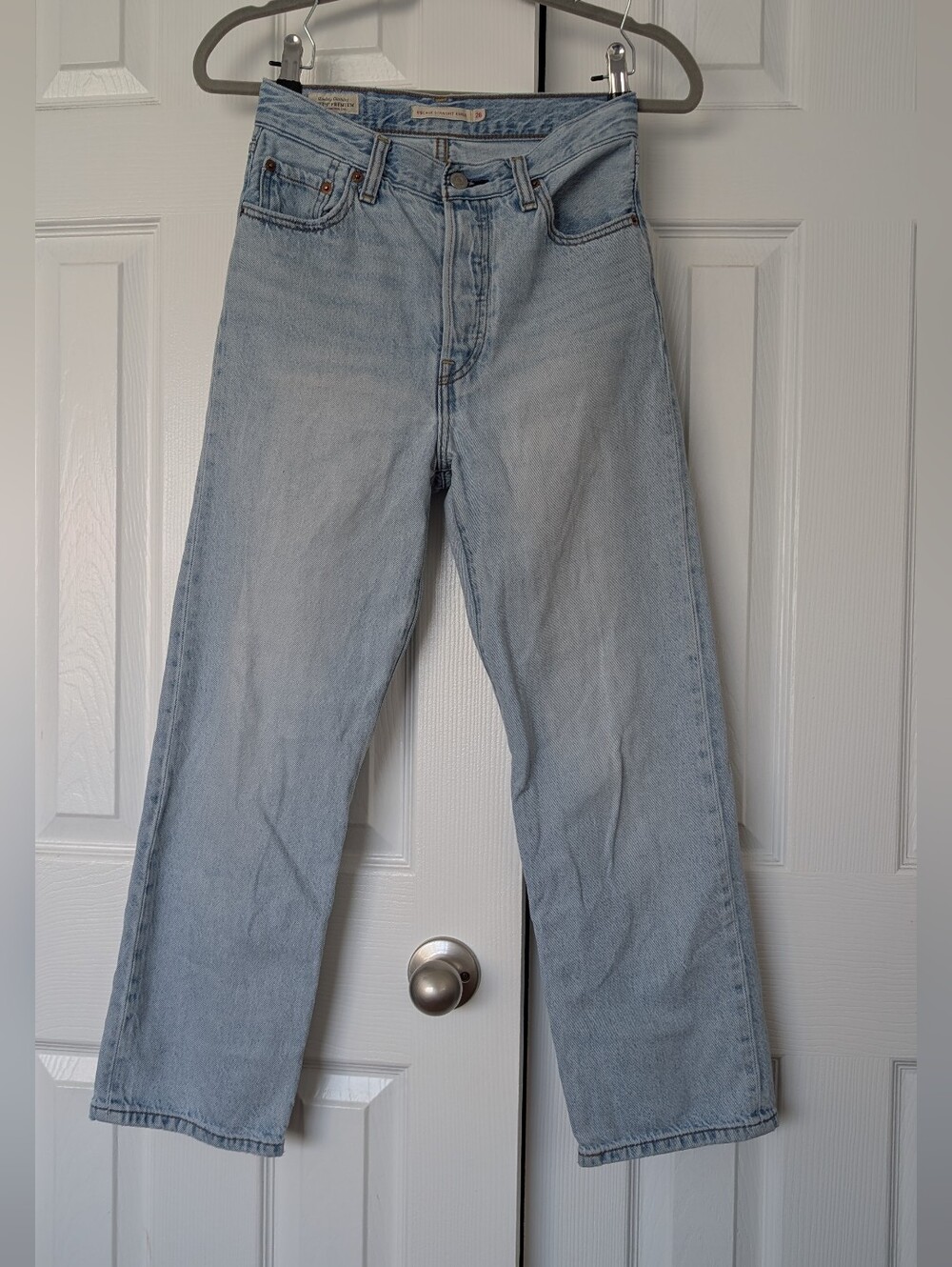 Levi Strauss Light Blue Straight-Leg Women’s Jeans